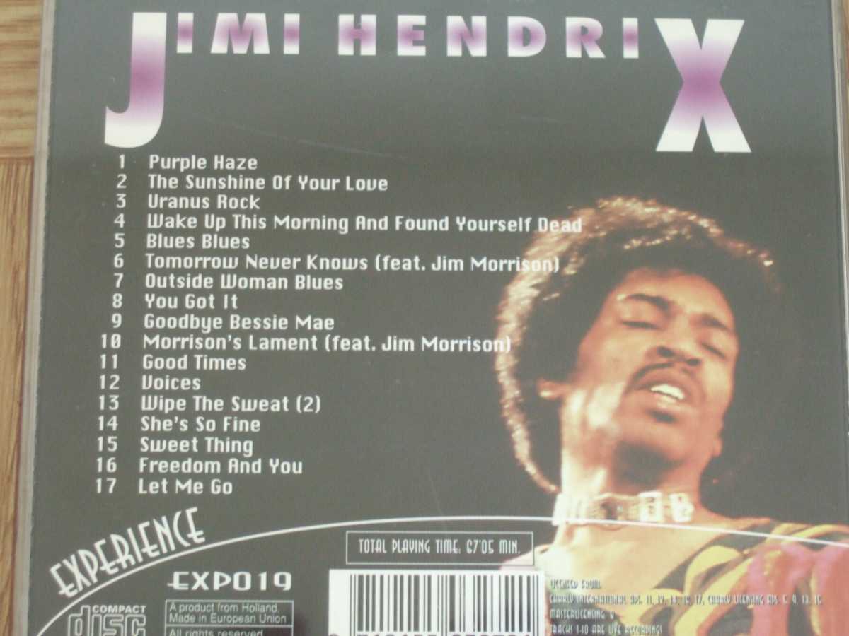 〈CD〉ジミ・ヘンドリックス JIMI HENDRIX / EXERIENCE ピクチャーディスク　