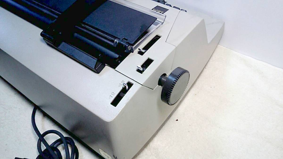貴重　未確認現状品ジャンク扱い　袋カバー付き IBM 電動 タイプライター_画像6