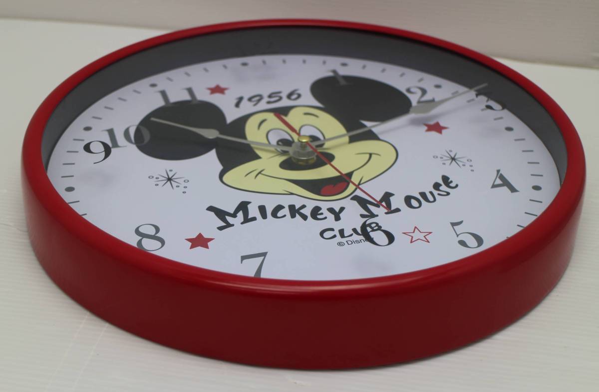 新品正規店 【美品】掛け時計　ミッキーマウス　ディズニー 掛時計/柱時計