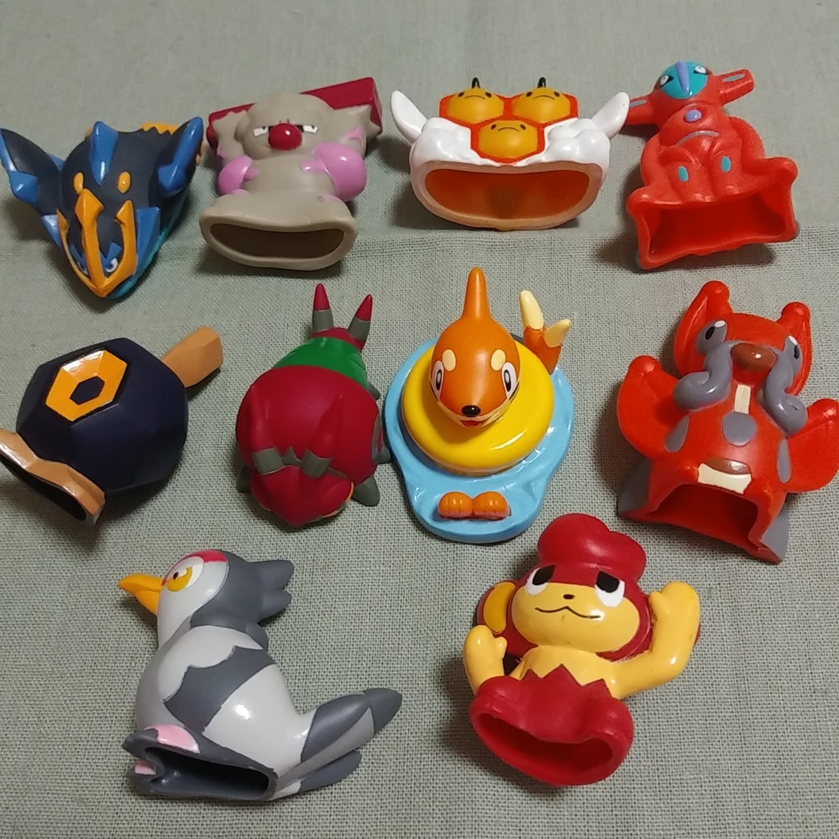 バラ売り可☆ポケモンキッズ10個セット ポケットモンスター 指人形