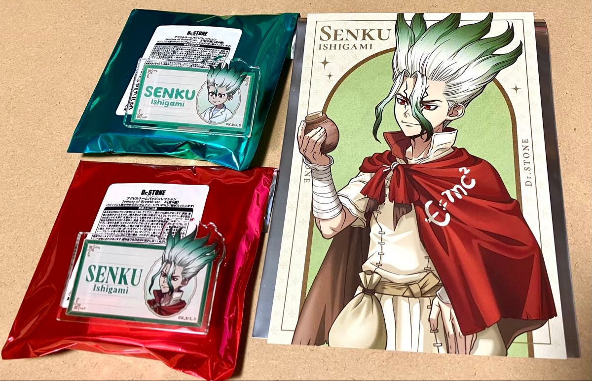 Dr STONE 石神千空 LOFT ロフト ポップアップ アクリルネームバッジ