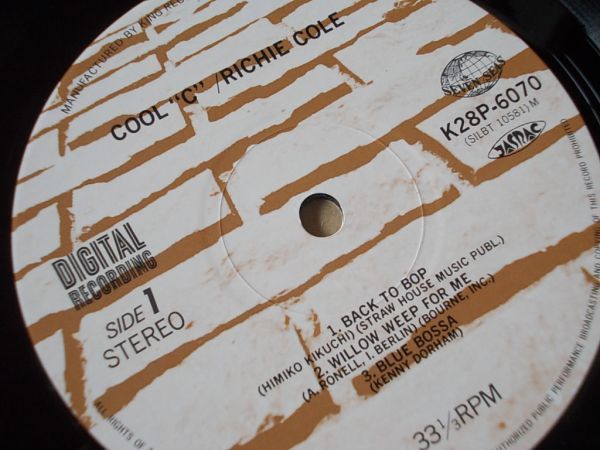 P5823　即決　LPレコード　リッチー・コール『クール C』　帯付　国内盤_画像3