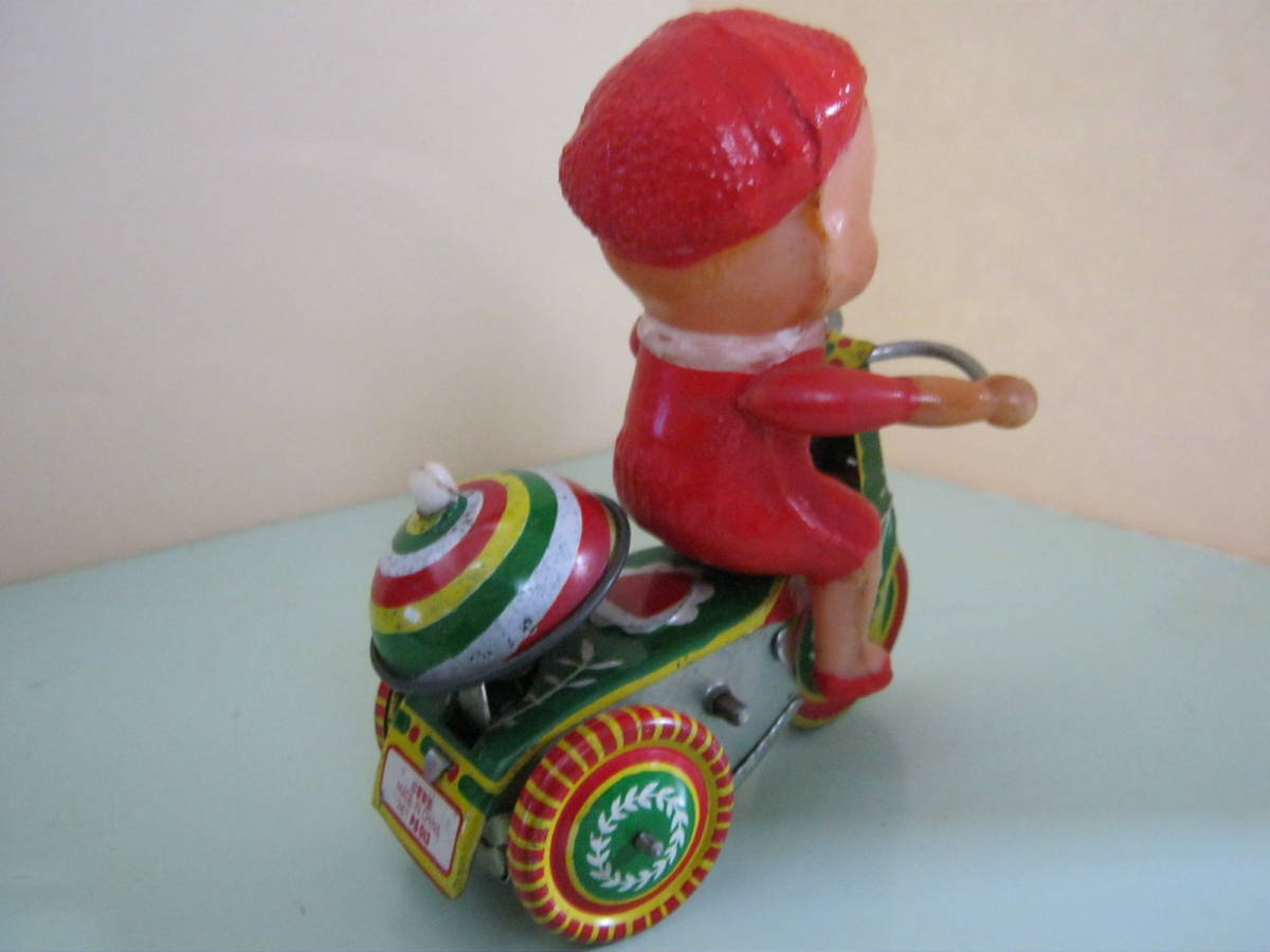 [RINGING TRICYCLE child .... tin plate. tricycle (zen my )] box attaching 
