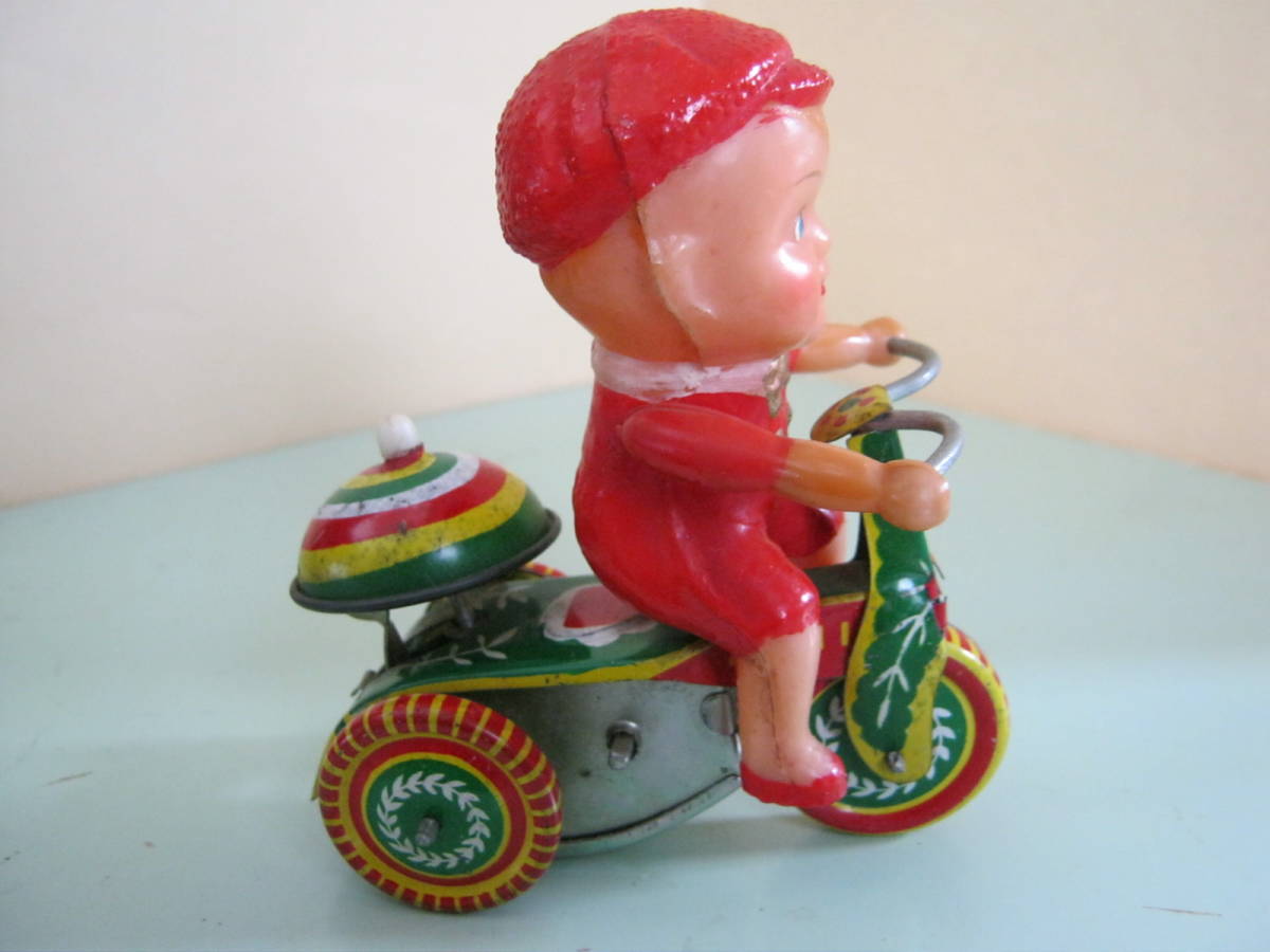 [RINGING TRICYCLE child .... tin plate. tricycle (zen my )] box attaching 