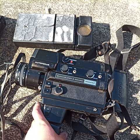 ELMO エルモ SUPER 8 SOUND 6000AF 8mmフィルムカメラ 中古美品 作動未確認 ジャンク _画像8