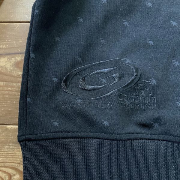  прекрасный товар GOTCHAga коричневый Logo общий рисунок вышивка грузовик верх джерси мужской XS размер черный чёрный Golf golf