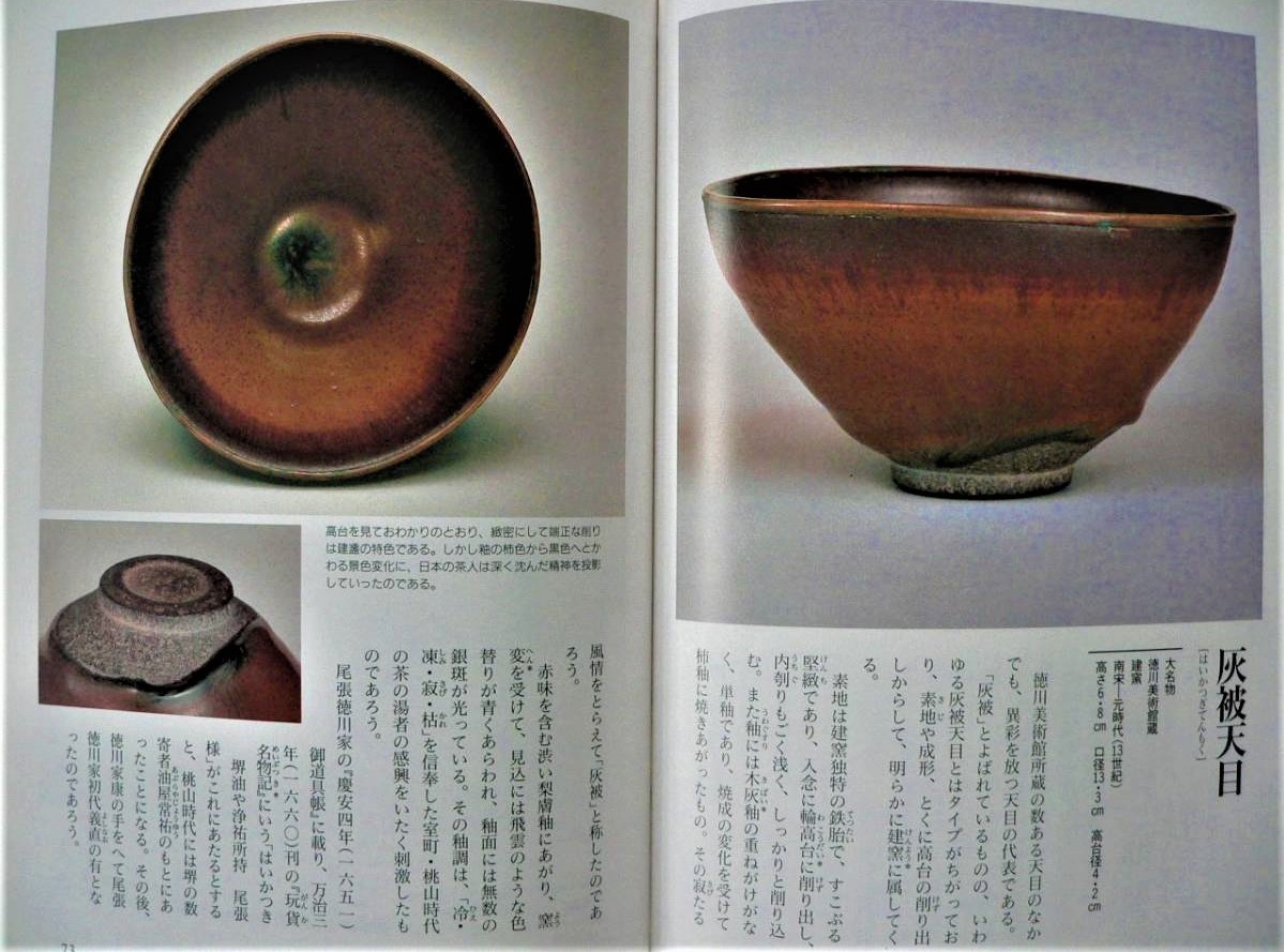 ◎ 建窯 灰被柿釉天目茶碗 (検索/中国宋元明清青磁青磁李朝高麗桃山官