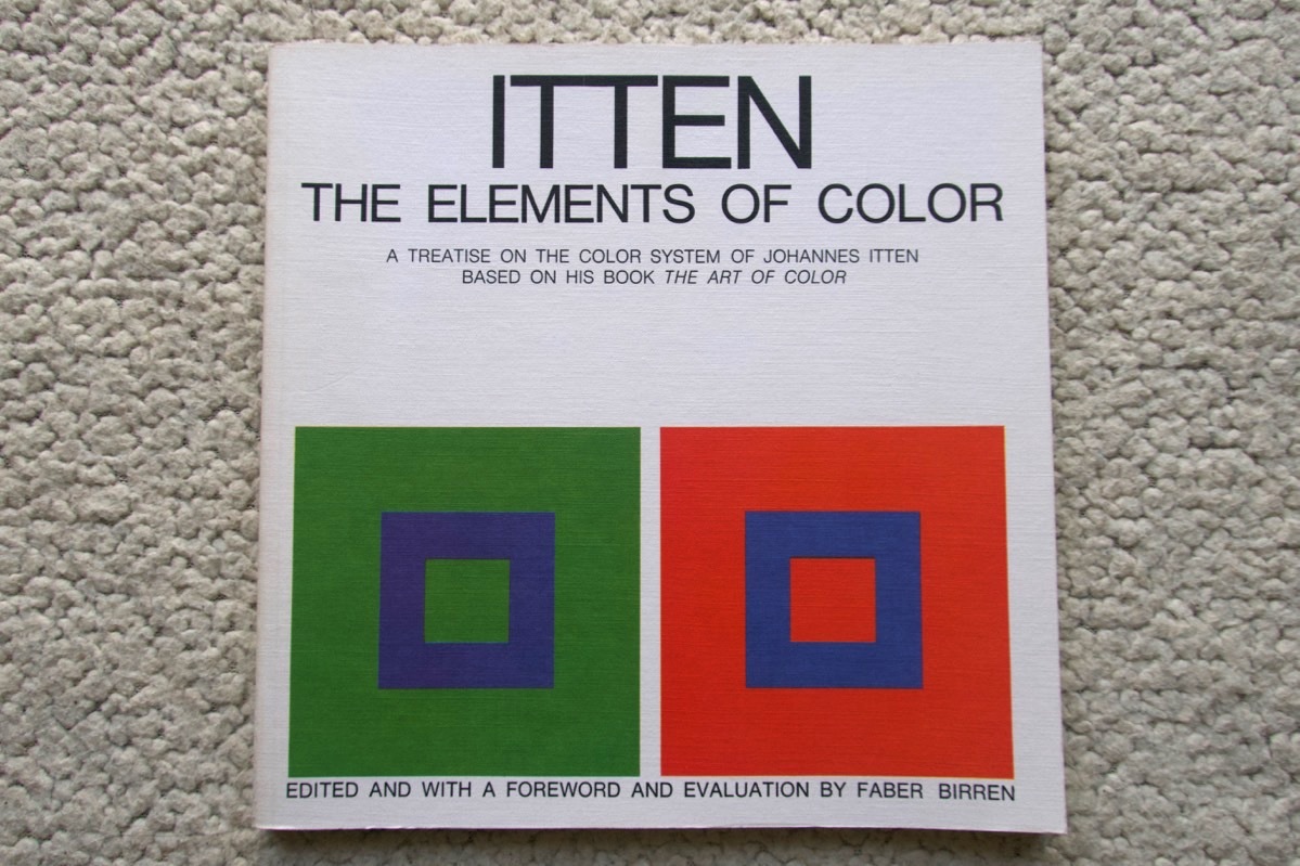 当店在庫してます！ Color of Elements The ITTEN (Chapman&Hall) 洋書 色彩論 ヨハネス・イッテン 洋書、外国語書籍