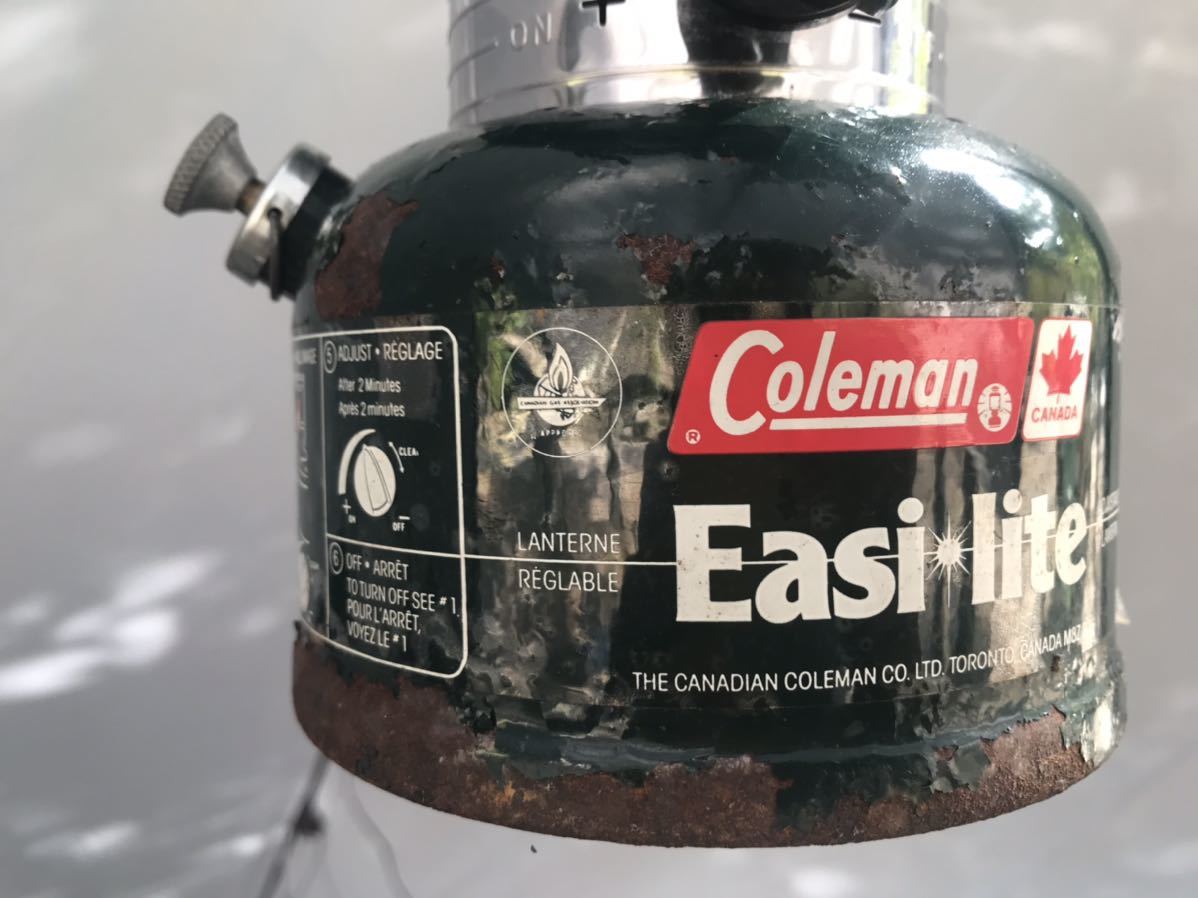 コールマン ランタン 325 カナダ 87年1月 点灯使用確認済み 希少 Coleman