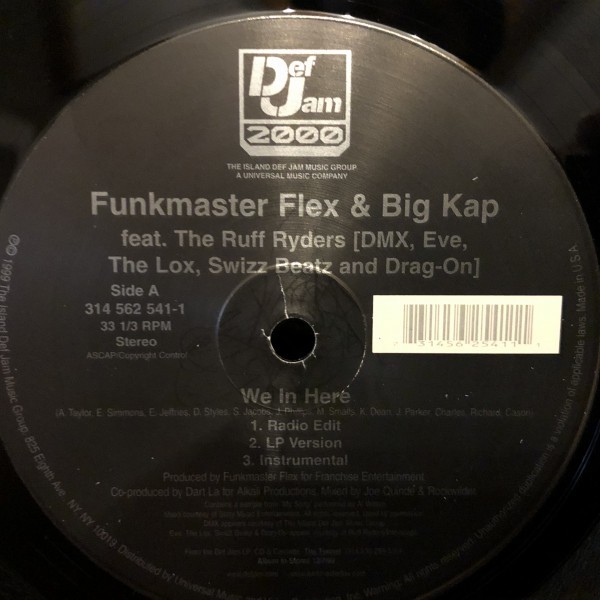 Funkmaster Flex & Big Kap / We In Here ,Real G's_画像1