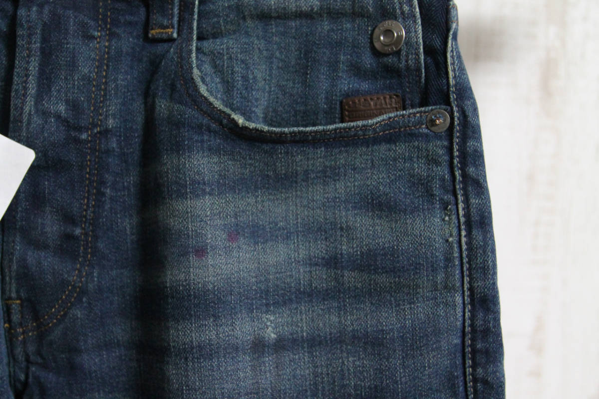 【タグ付き新品】G-Star RAW ジースターロゥ G-Bleid SLIM 汚し加工 W29/L32