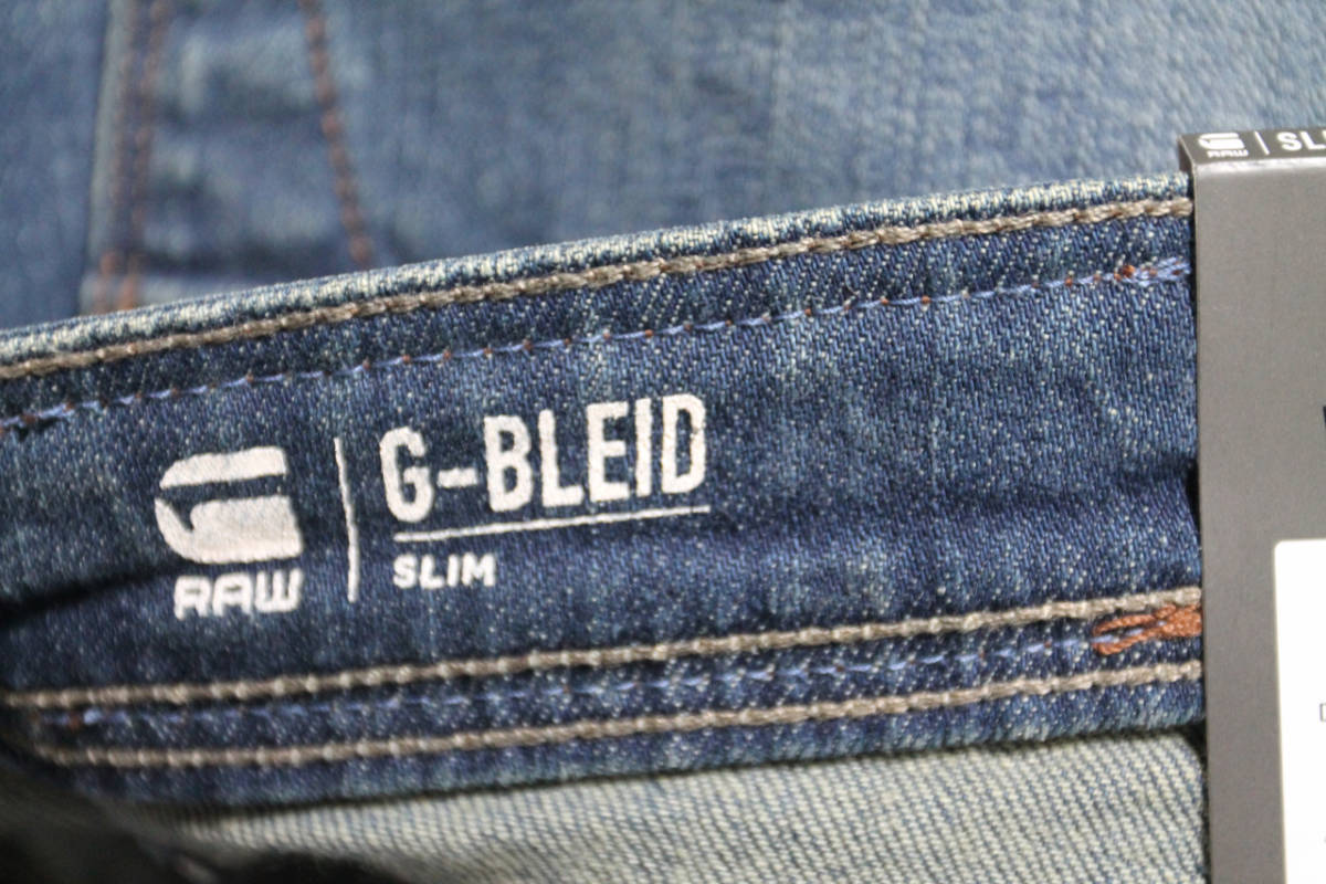 【タグ付き新品】G-Star RAW ジースターロゥ G-Bleid SLIM 汚し加工 W29/L32