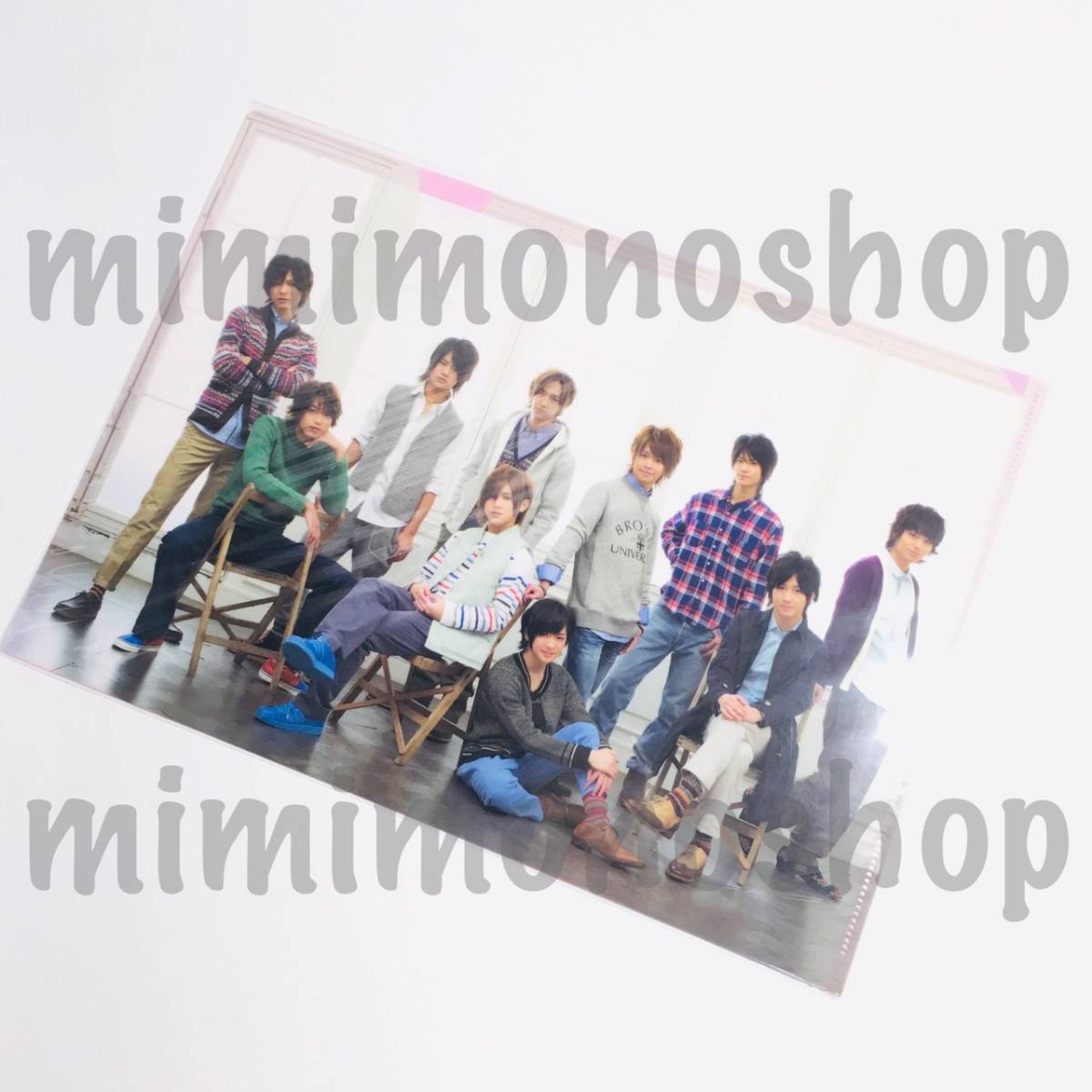 ★新品★即決★Hey! Say! JUMP 集合【 クリア ファイル 】公式 グッズ / 「ありがとう」～世界のどこにいても～ WINTER CONCERT 2010-2011_画像1