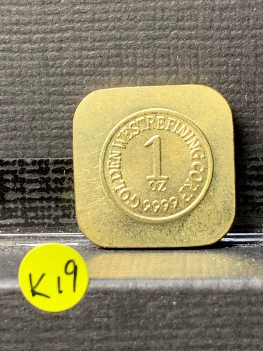 Ωオーストラリア 重さ約11.3g検）古銭硬貨貨幣金貨系 レア記念 メダル レプリカ復刻　コイン k7_画像2
