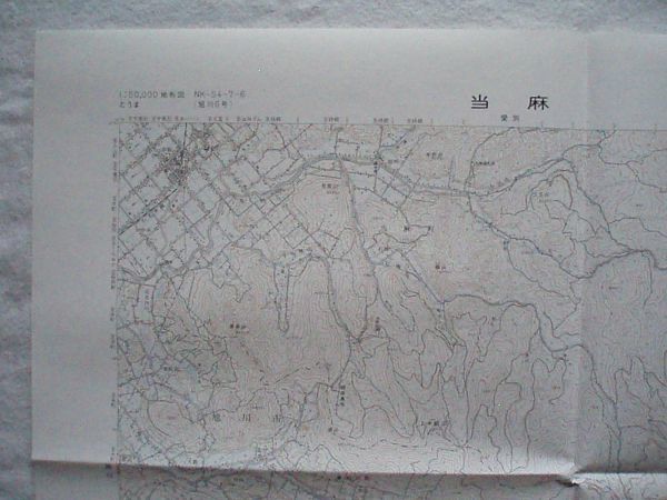 [5 десять тысяч минут. 1 топографическая карта Hokkaido ][ данный лен NK-54-7-6( Asahikawa 6 номер )] Showa 54 год модифицировано Showa 56 год 2 месяц 28 день выпуск страна земельный участок ..[ карта данный лен ... рис . гора .. корова гора ]