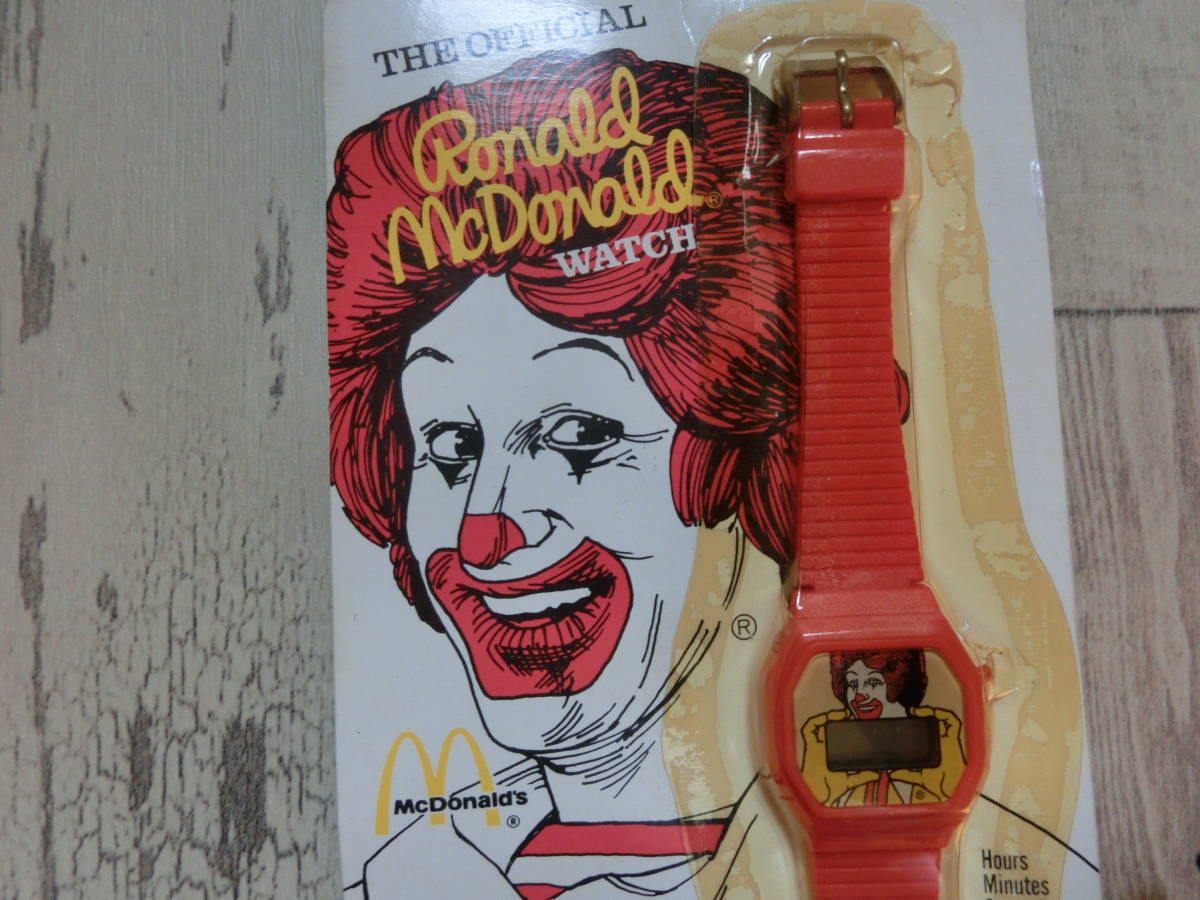 1984年　マクドナルド　未使用　腕時計 _画像1