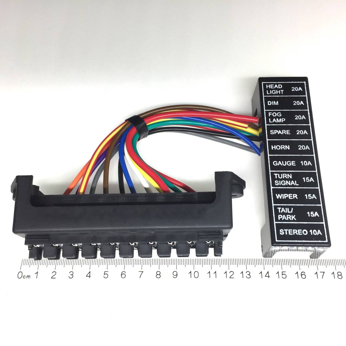 ヤフオク 汎用 ヒューズボックス ヒューズホルダー 10本 ヤフオク 汎用 ヒューズボックス ヒューズホルダー 10本