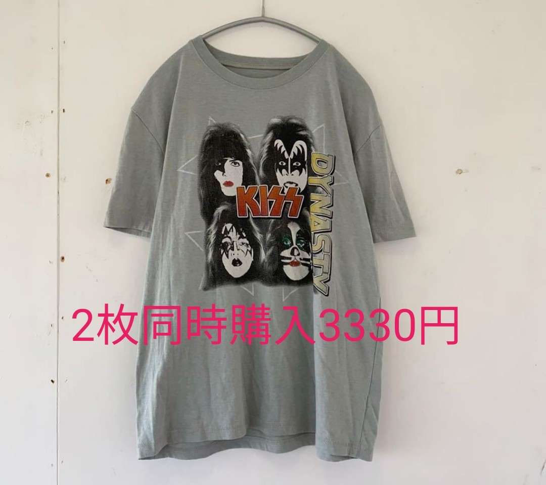 キッスKISS バンドTシャツ 　