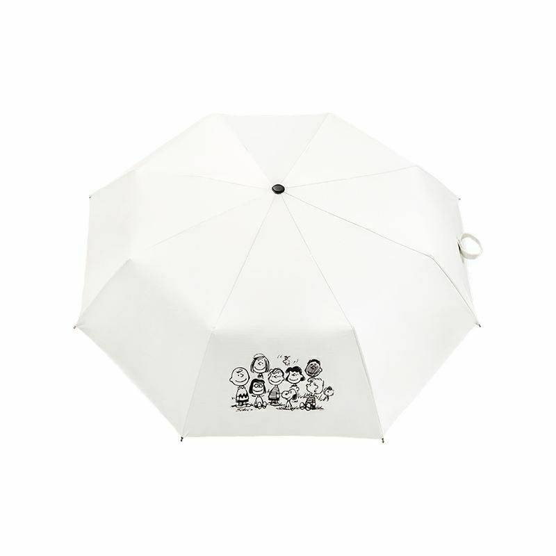 傘 折り畳み傘 折り畳み スヌーピー ジャンプアップ 自動 日傘 晴雨兼用