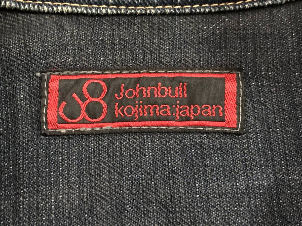 ※ ジョンブル Johnbull kojima:japan NO.51-0509 デニム ジャケット ジージャン 日本製 M　　　　　　　BJBJ.AJ_画像7