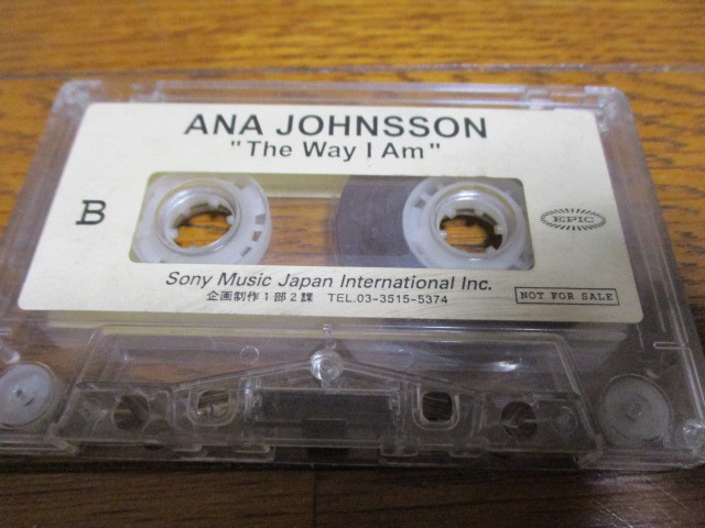 カセットテープ　ANA JOHNSSON / The Way I Am　非売品_画像7