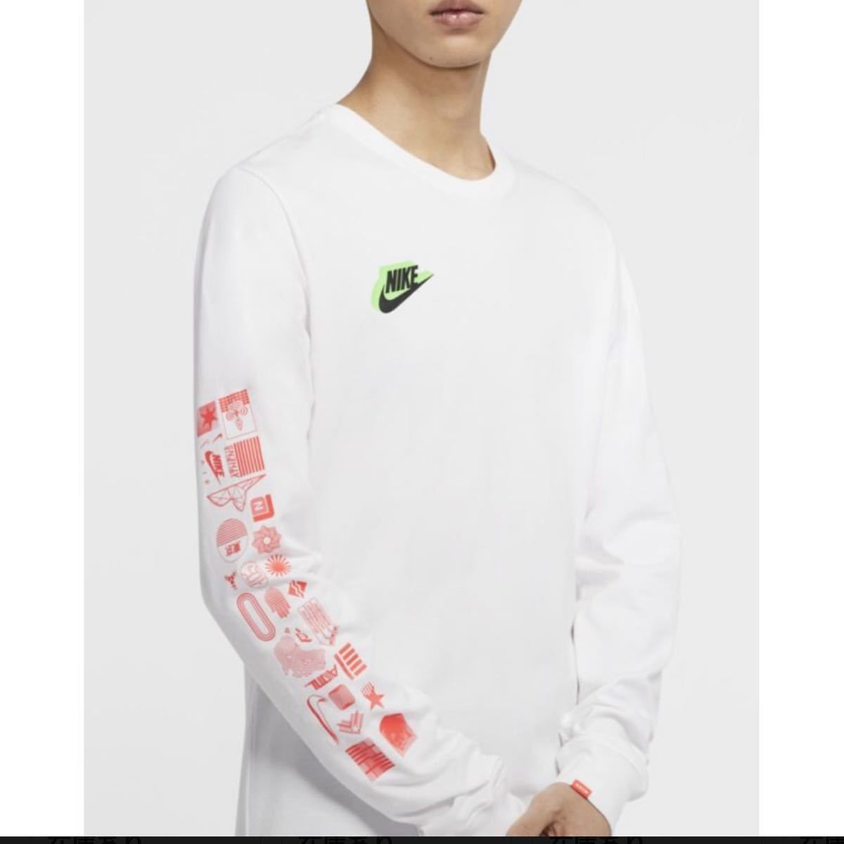 NIKE ナイキ ロンTシャツ 長袖Tシャツ 白 新品｜Yahoo!フリマ