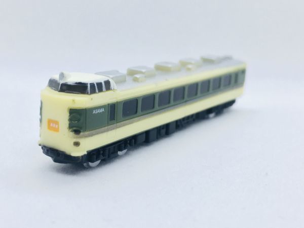 電車　乗り物　フィギュア　新幹線　特急　SL　ブルートレイン　私鉄　等　489系　あさま　17_画像3