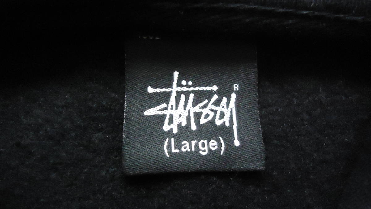 Stussy x GOODS 4th Anniversary Full Zip Hoodie 2007 黒 L ステューシー フルジップ パーカー 匿名配送 NY LA LONDON TOKYO PARIS_画像10