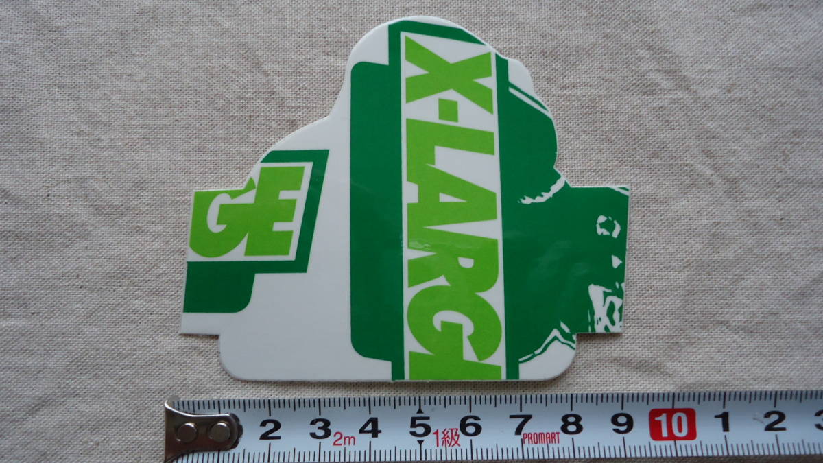 X-Large Sticker at MAGIC 緑系 エクストラ・ラージ 非売品 ステッカー レターパックライト ゆうパケット（おてがる版）c_画像1