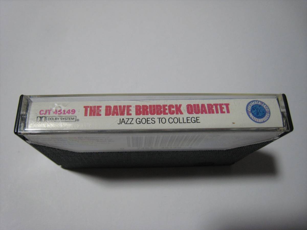 [ cassette tape ] THE DAVE BRUBECK QUARTET / JAZZ GOES TO COLLEGE US version Dave * Brubeck Jazz *go-z*tu* college 