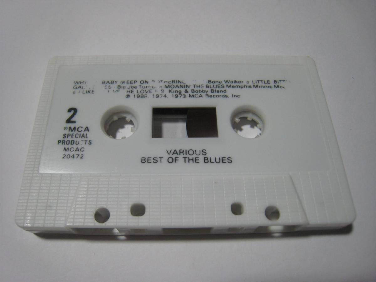 [ cassette tape ] V.A. (B.B. KING, BOBBY BLAND other ) / BEST OF BLUES US version 
