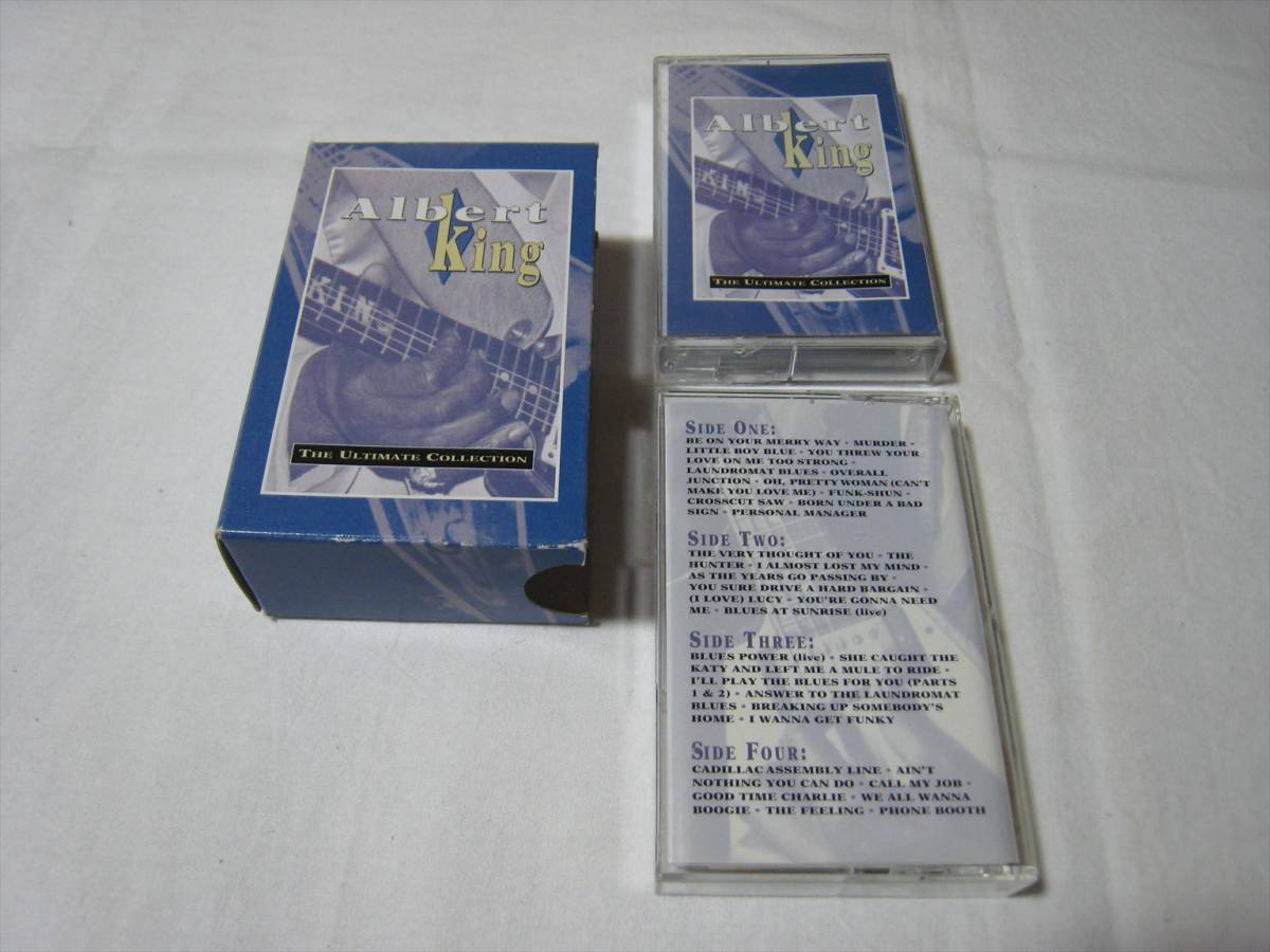 [ cassette tape ] ALBERT KING / THE ULTIMATE COLLECTION US version 2 pcs set Alba -to* King 