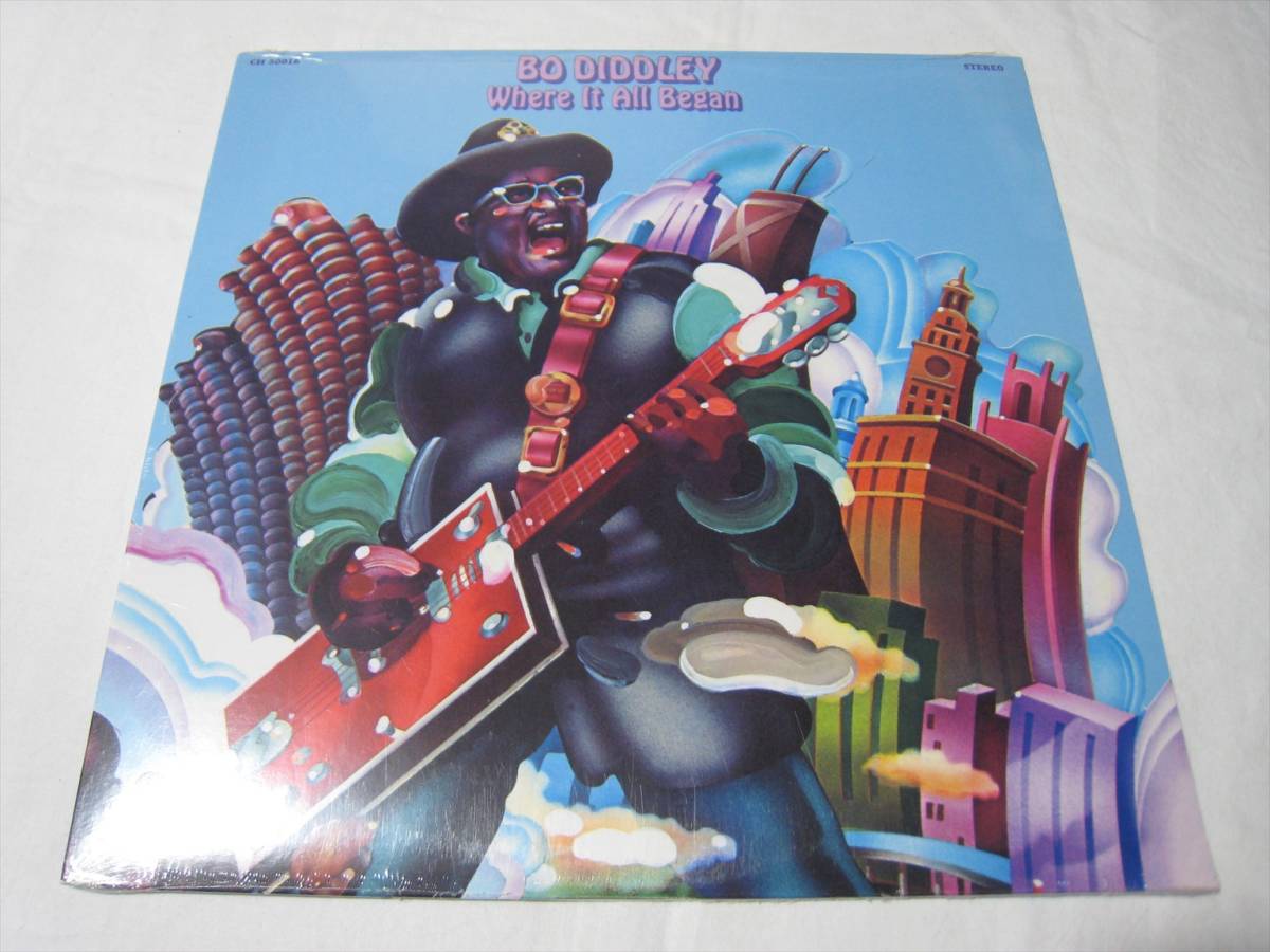 【LP】 BO DIDDLEY / ★未開封★ WHERE IT ALL BEGAN US盤 ボ・ディドリー ホウェア・イット・オール・ビガン_画像1