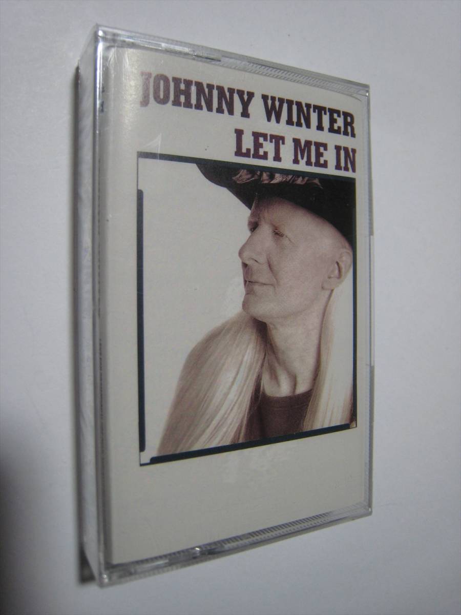 【カセットテープ】 JOHNNY WINTER / ★新品未開封★ ●プロモ● LET ME IN US版 ジョニー・ウィンター レット・ミー・イン_画像1