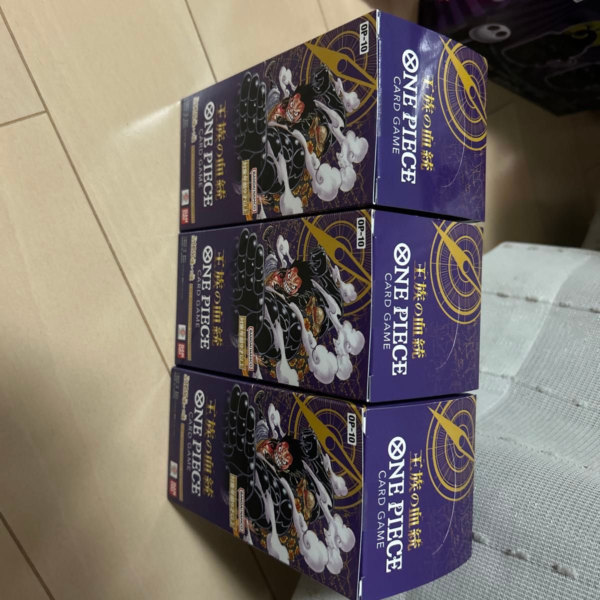 ONE PIECE カードゲーム 王族の血統 BOX テープ付き3box