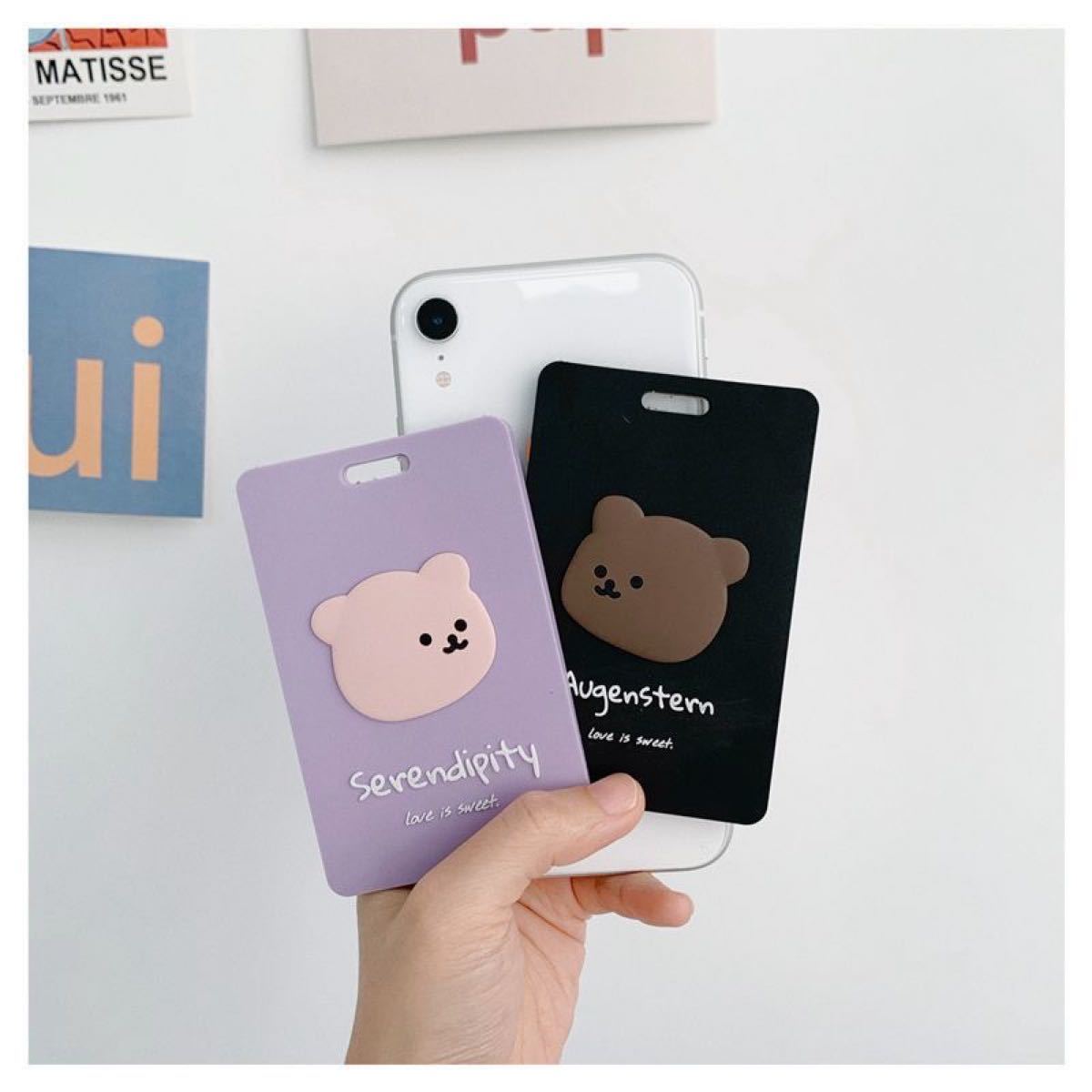 Paypayフリマ 韓国風 パスケース Idカードケース 可愛い定期入れ Paypayフリマ 韓国風 パスケース Idカードケース 可愛い定期入れ
