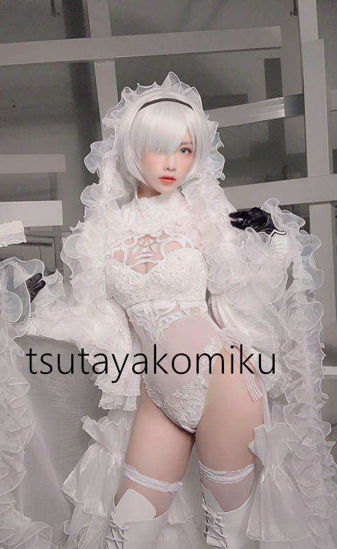 NieR Automata knee a AT ta2B(yoru is number two B type ) bride manner costume play clothes ( wig shoes optional )