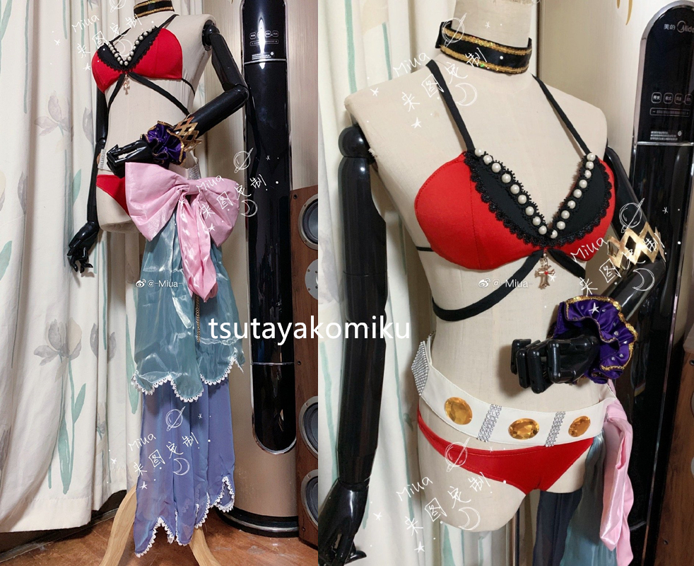 プリンセスコネクト!Re:Dive スズナ 玲奈 コスプレ衣装 水着風 プリンセスコネクト!Re:Dive スズナ 玲奈 コスプレ衣装 水着風