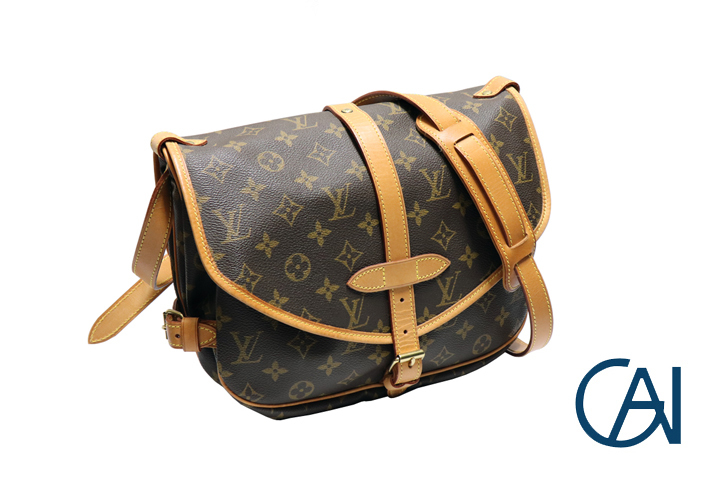 AK-1675)LOUIS VUITTON【ルイヴィトン】ソミュール30 モノグラム