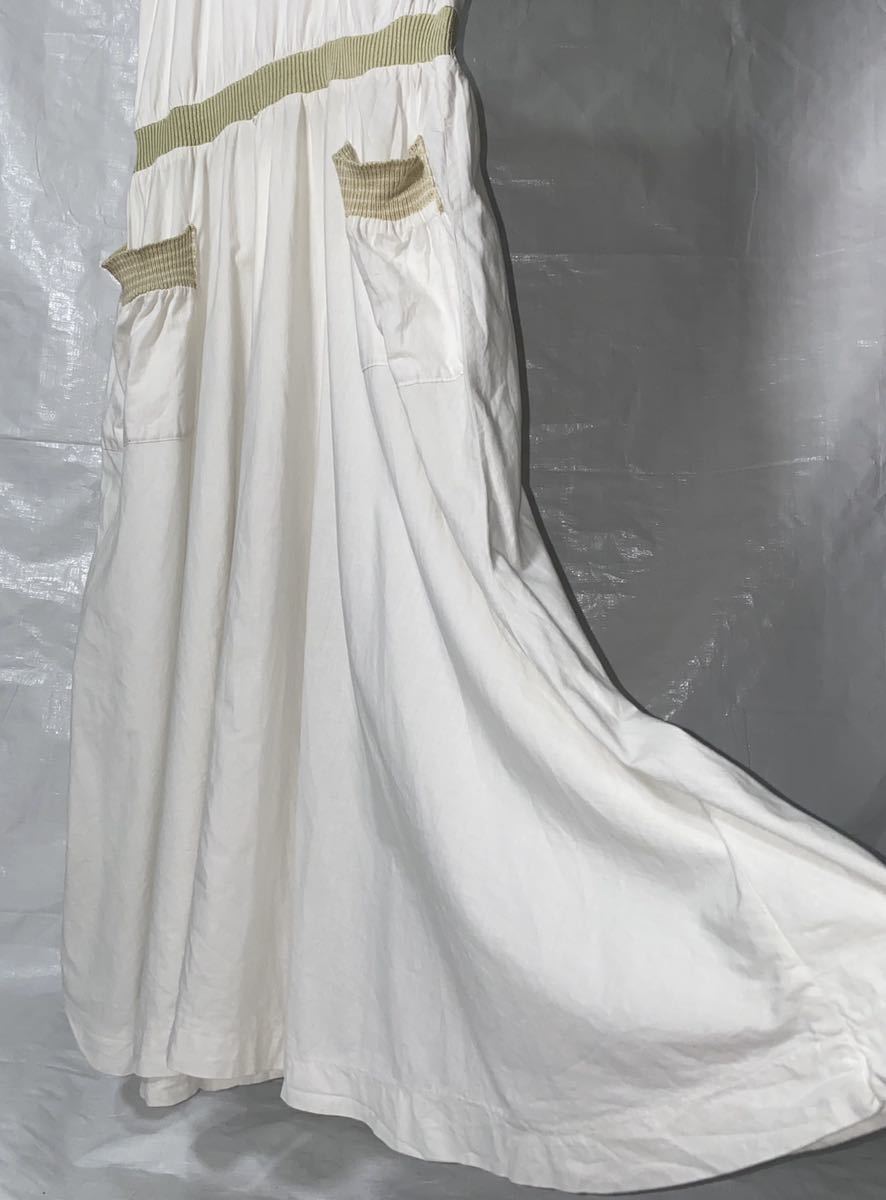 70s 80s comme des garcons vintage dress コムデギャルソン　初期　ビンテージ　ドレス　ワンピース　ホワイト_画像6