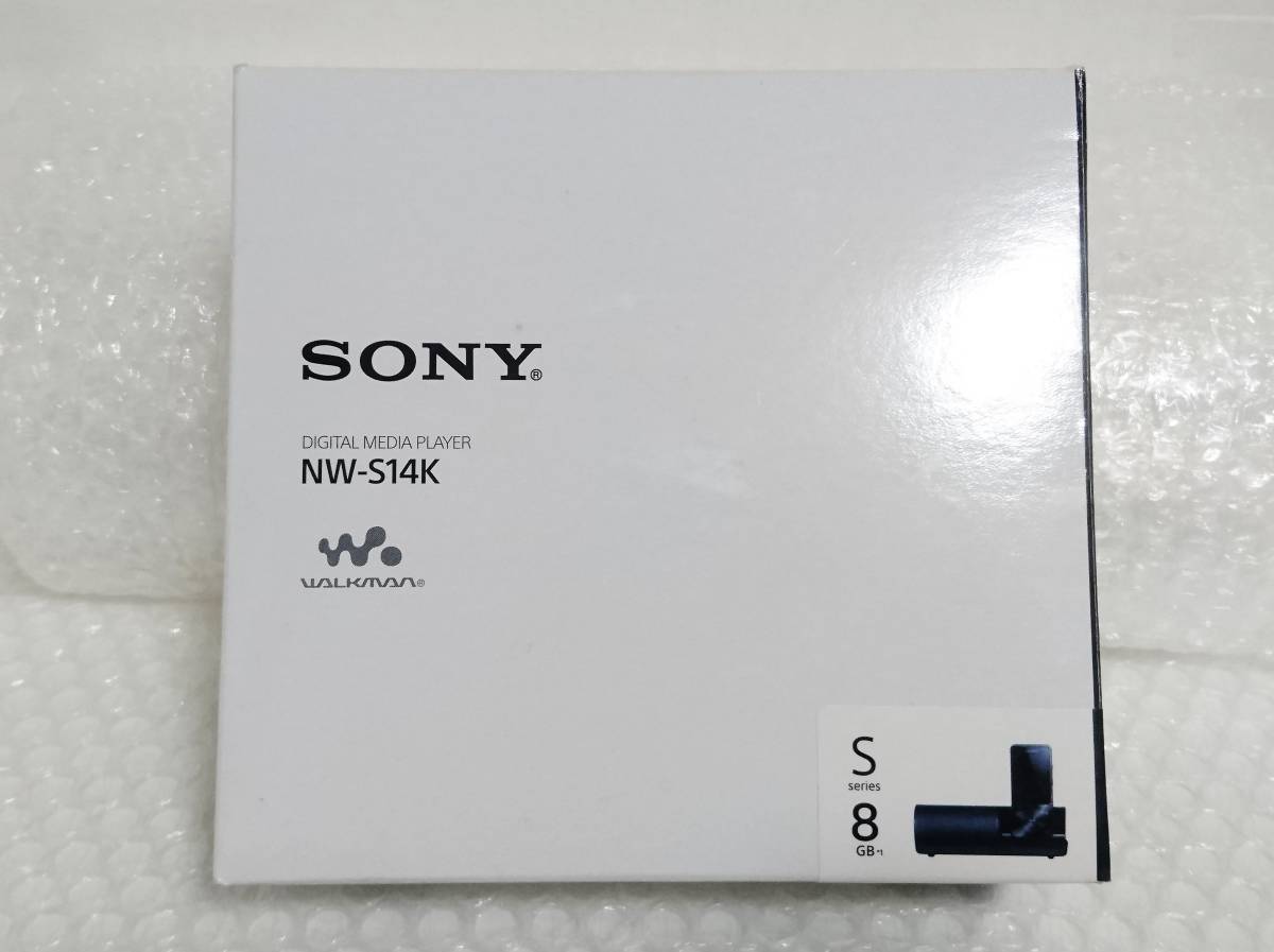 超美品 現状品 本体内袋未開封+廃盤品 SONY NW-S14K-B ブラック ソニー