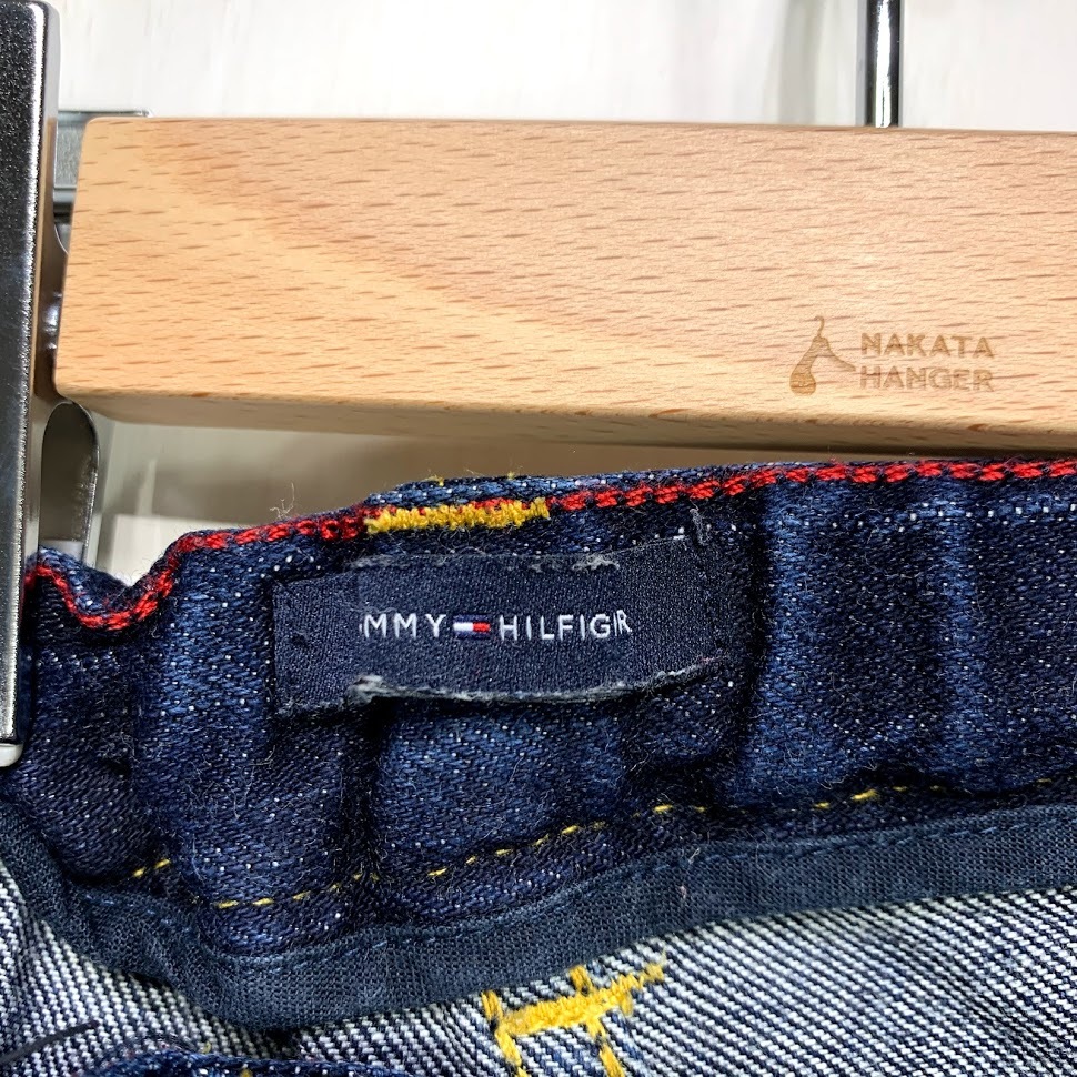 TOMMY HILFIGER KIDS デニム パンツ インディゴ ブルー トミーヒルフィガー キッズ ベビー ジーンズ ジーパン 古着_画像6