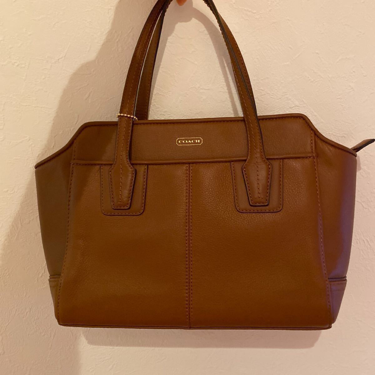 COACH  トートバッグ ハンドバッグ ショルダーバッグ ブラウン