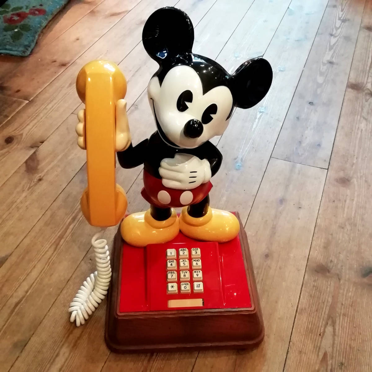 海外限定 アメリカ製 電話 ディズニー グッズ ミッキーマウス ビンテージ その他