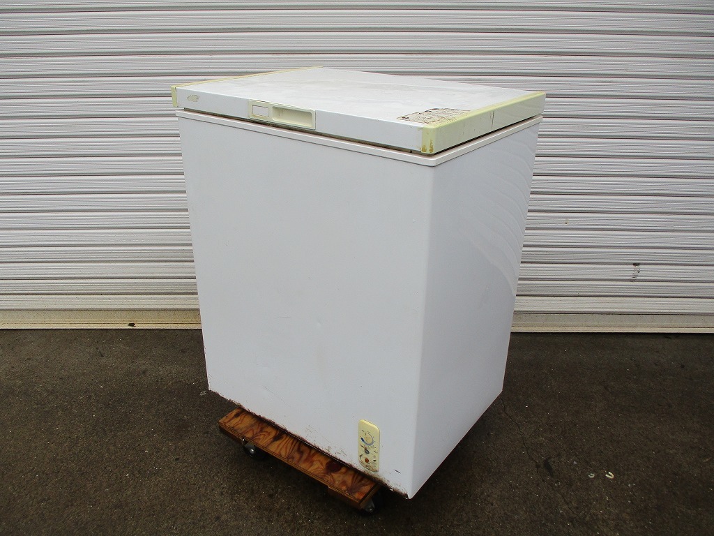 最初の  y1587-2　業務用　GE Appliances　冷凍ストッカー　FHJ3SFWN　2002年製　100V　W664×D504×H835　店舗用品　中古　厨房 冷凍庫