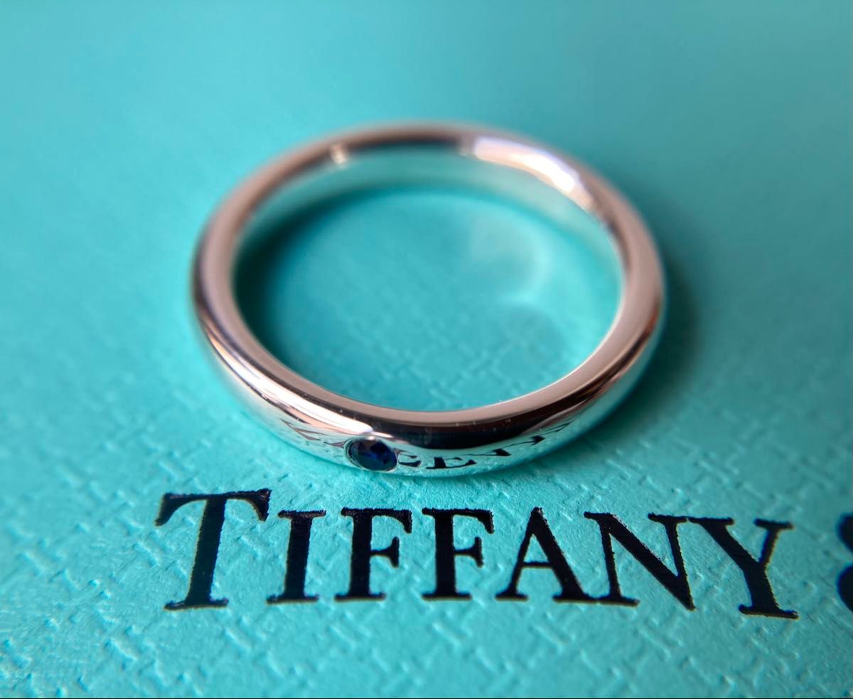 Tiffany＆co ティファニー ブルーサファイア スタッキングバンド