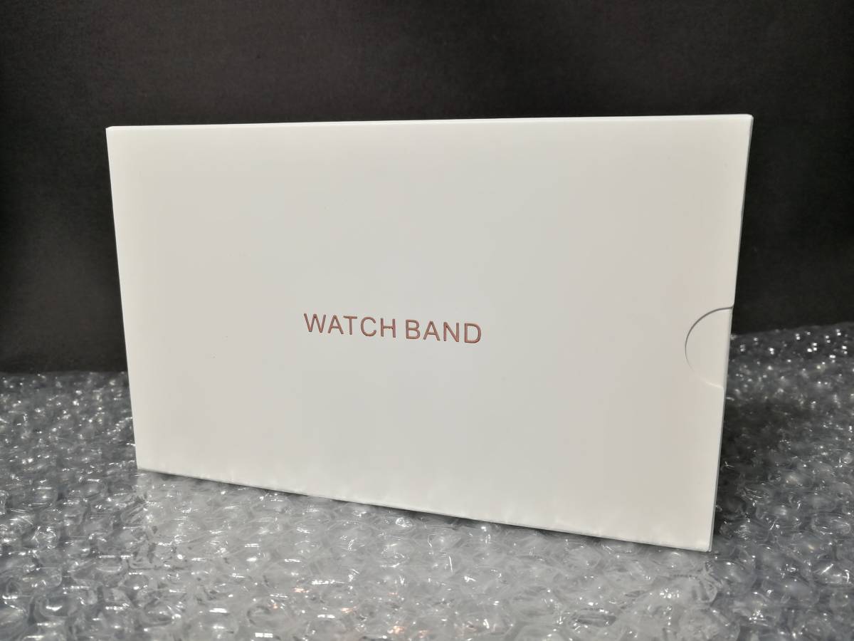 [新品][送料込] BesBand コンパチブル 42 mm 44 mm 黒/ローズゴールド apple watch アップルウォッチ バンド 本革_画像8