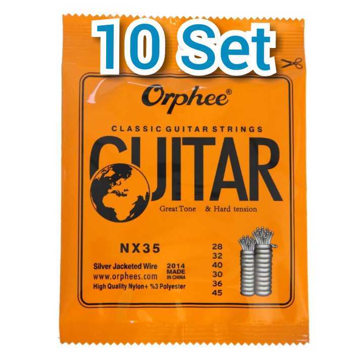 Orphee classic guitar string hard tension 28-45 10 set 