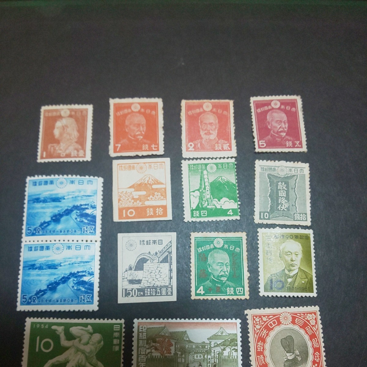 切手 No322 古い切手 印紙