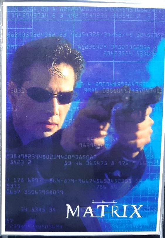 マトリックス MATRIX★ポストカード★キアヌ・リーブス★映画ポストカード★送料84円より●■消費税不要 個人出品　Keanu Reeves_画像1